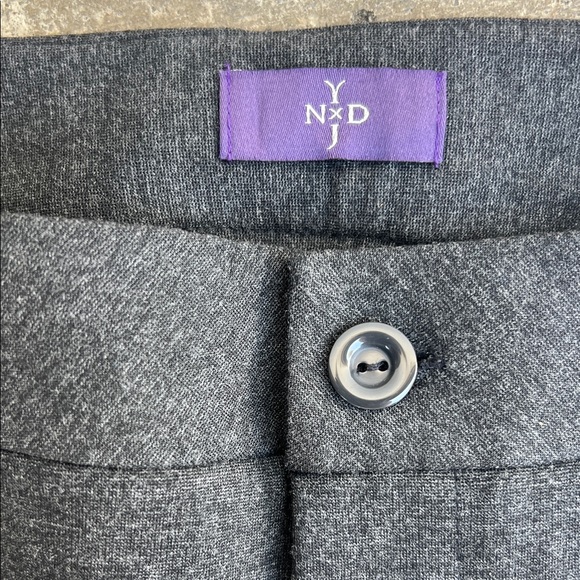 NYDJ Charcoal Gray Trousers - Picture 2 of 10